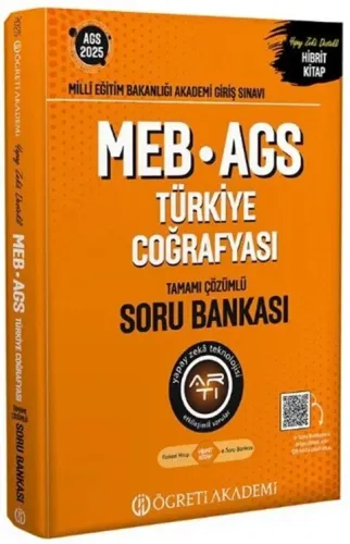 ÖĞRETİ AKADEME MEB AGS TÜRKİYE COĞRAFYASI SORU BANKASI