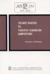 Ticaret Hukuku ve Yargıtay Kararları Sempozyumu, XX