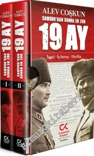 Samsun'dan Sonra En Zor 19 Ay : İşgal - İş Savaş - Diriliş 2 Cilt TAKIM -         2021