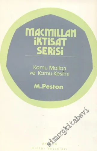 Kamu Malları ve Kamu Kesimi  -