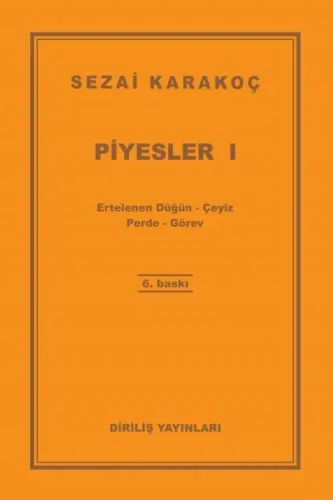 Piyesler 1 Ertelenen Düğün Çeyiz Perde Görev
