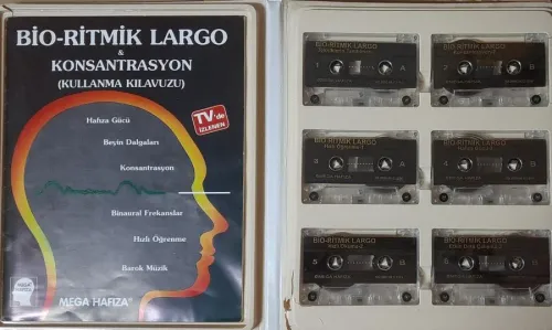 Bio-Ritmik Largo - Hızlı Öğrenme ve Konsantrasyon İçin + (6 Adet Kaset Bio-Ritmik Largo - Hızlı Öğrenme ve Konsantrasyon İçin + (6 Adet Kaset