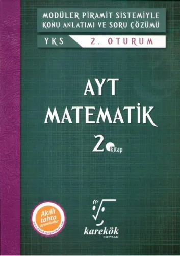 Karekök Yayınları AYT Matematik MPS 2. Kitap