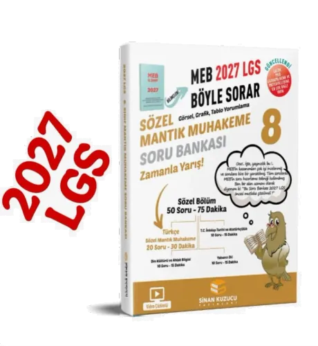 8. Sınıf LGS 2027 SÖZEL MANTIK MUHAKEME Soru Bankası