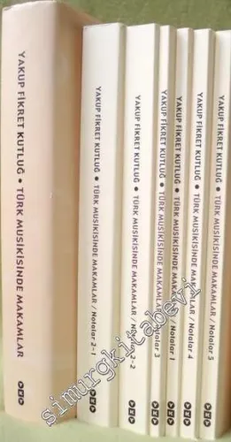 Türk Musikisinde Makamlar - 7 Kitap + 2 CD - KUTULU -