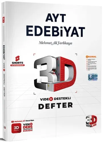 3D AYT VDD EDEBIYAT 2027