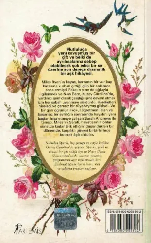 Başka Bir Aşkın Hikayesi (Cep Boy) Nicholas Sparks Artemis Yayınları %
