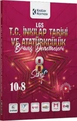 KRALLAR KARMASI 8. SINIF10*8 DENEME İNKİLAP DE-2025