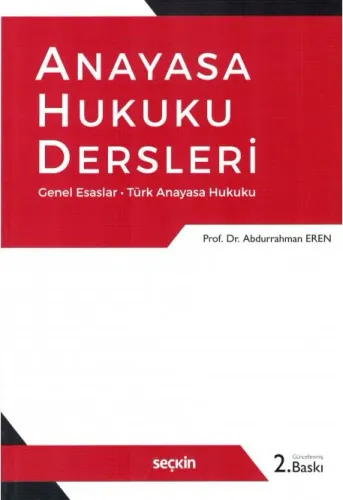 Anayasa Hukuku Dersleri