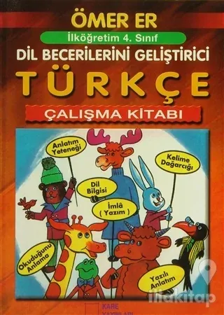 İlköğretim 4. Sınıf Türkçe Çalışma Kitabı