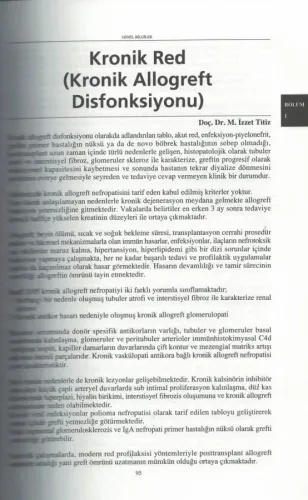 Renal Transplantasyona Pratik Yaklaşım Geliştirilmiş Baskı İzzet Titiz
