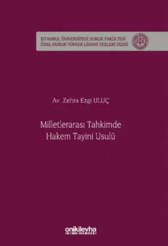 Milletlerarası Tahkimde Hakem Tayini Usulü