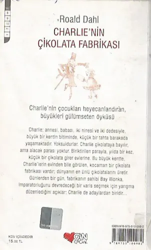 Charlie'nin Çikolata Fabrikası Roald Dahl Can Çocuk %50 indirimli