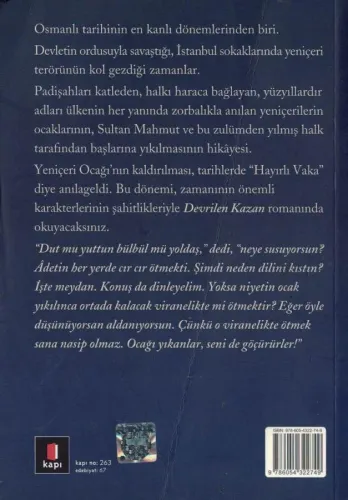 Devrilen Kazan M.Turhan Tan Kapı Yayınları %56 indirimli