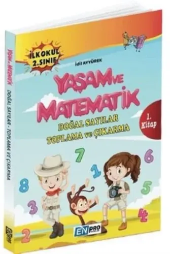 Enpro İlkokul 2. Sınıf 1. Kitap-Doğal Sayılar Toplama Çıkarma-Yaşam ve Matematik-YENİ