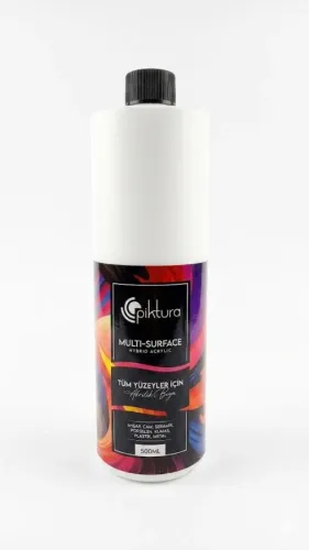 Piktura Akrilik Multisurface Boya Beyaz 500ml