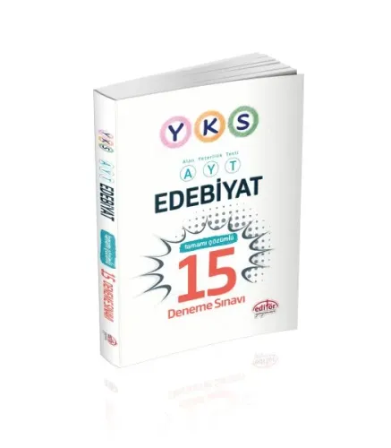 Editör YKS Edebiyat Tamamı Çözümlü 15 Deneme Sınavı