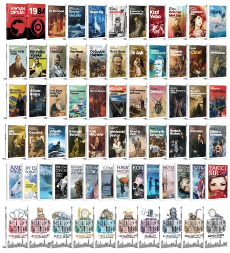 Büyük Dünya Klasikleri Seti - 68 Kitap - Halkkitabevi