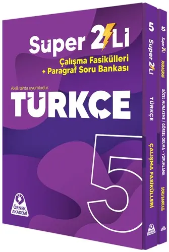 Örnek Akademi 5. Sınıf Süper İkili Türkçe Seti