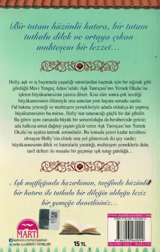 Aşk Tanrıçası'nın Yemek Okulu Melissa Senate Martı Yayınevi