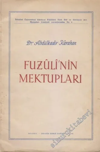 Fuzuli'nin Mektupları -        1948