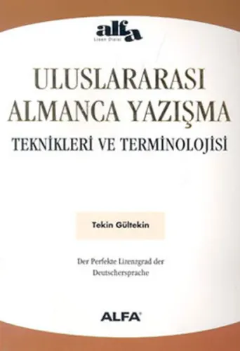 Uluslararası Almanca Yazışma Teknikleri ve Terminolojisi
