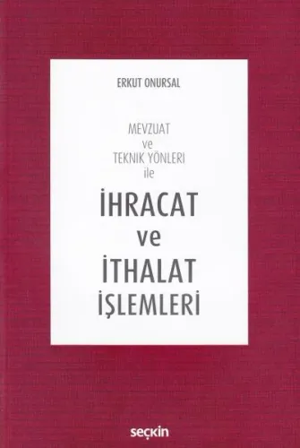 İhracat ve İthalat İşlemleri