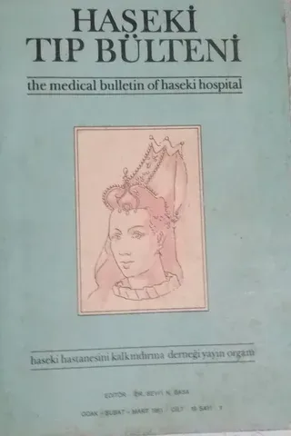 Haseki Tıp Bülteni 1981 / 1