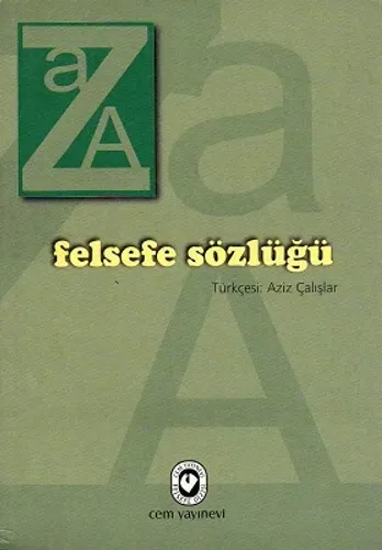 Felsefe Sözlüğü