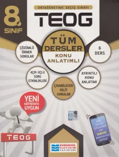 8. Sınıf TEOG Tüm Dersler Konu Anlatımlı