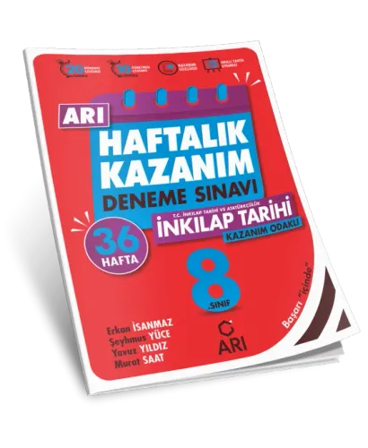 Arı - 8 Sınıf Haftalık Kaz. İnkılap Deneme Sınavı