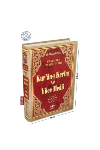 MERVE KUR AN-I KERİM MEALLİ ORTA BOY BİLGİSAYAR HATLI