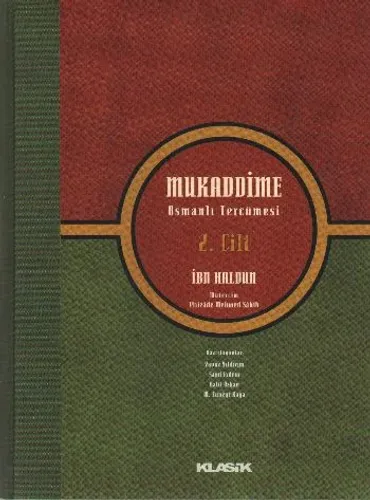 Mukaddime Osmanlı Tercümesi (2. Cilt)