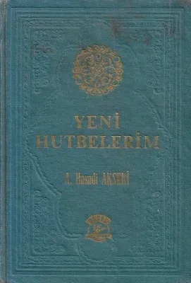 Yeni Hutbelerim 1966 Baskı 1-2 Cilt Takım Kitap - Ciltli Kitap