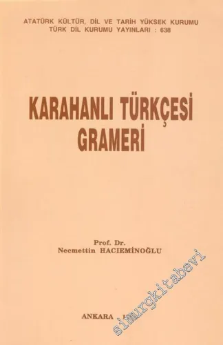 Karahanlı Türkçesi Grameri -        1996