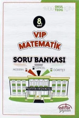 Editör 8. Sınıf VIP Matematik Soru Bankası