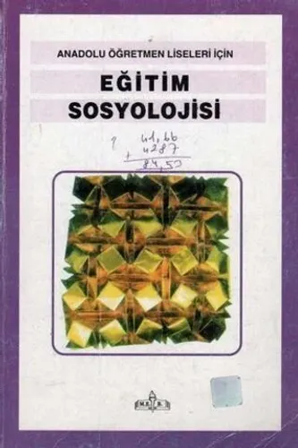 Eğitim Sosyolojisi