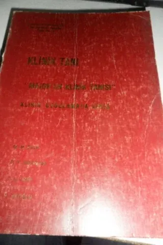 Klinik Tanı " Major'un Klinik Tanısı"