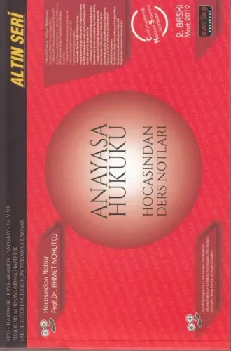 Anayasa Hukuku Hocasından Ders Notları