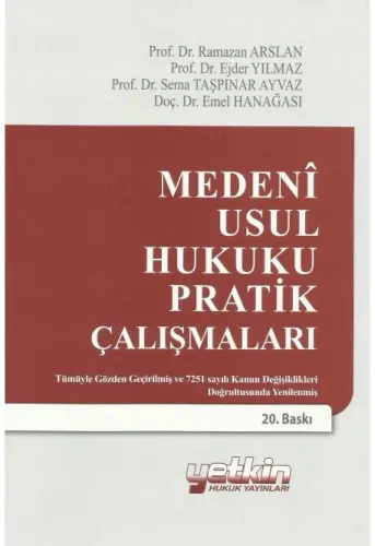 Medeni Usul Hukuku Pratik Çalışmaları