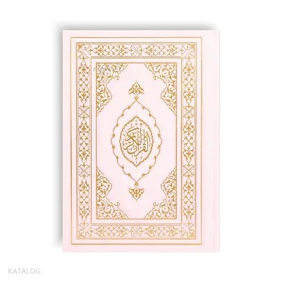 Kuranı Kerim Hafız Boy Termo Deri Toz Pembe