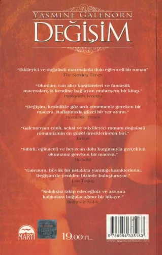 Değişim Yasmine Galenorn Martı Yayınevi %56 indirimli