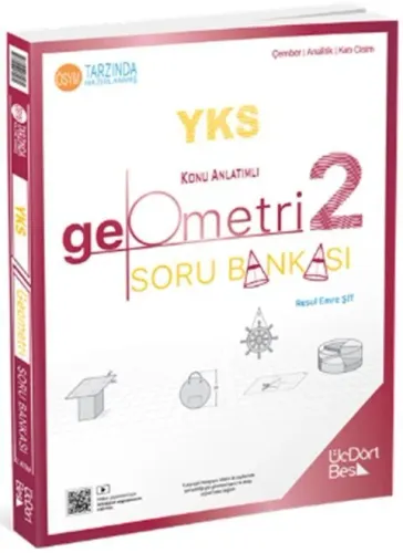 ÜçDörtBeş Yayınları Geometri Konu Anlatımlı Soru Bankası 2. Kitap