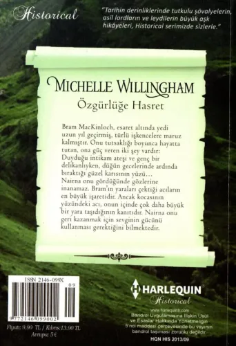 Özgürlüğe Hasret mıchelle wıllıngham Harlequin %25 indirimli