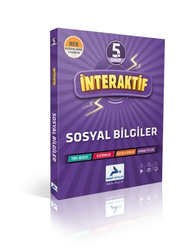 5. Sınıf İnteraktif Sosyal Bilgiler Soru Kütüphanesi