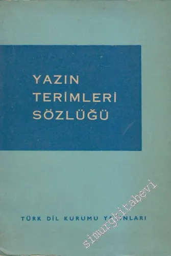 Yazın Terimleri Sözlüğü -