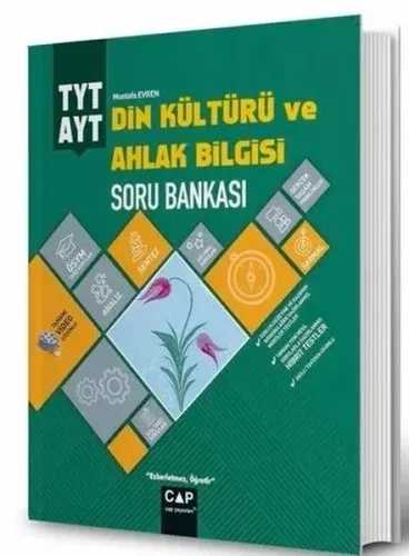 Çap Yayınları TYT AYT Din Kültürü ve Ahlak Bilgisi Soru Bankası