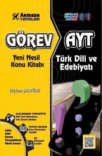 Armada Yayınları Görev AYT Türk Dili ve Edebiyatı Yeni Nesil Konu Kitabı