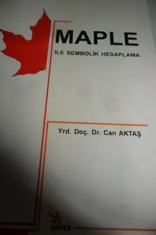 MAPLE İle Sembolik Hesaplama