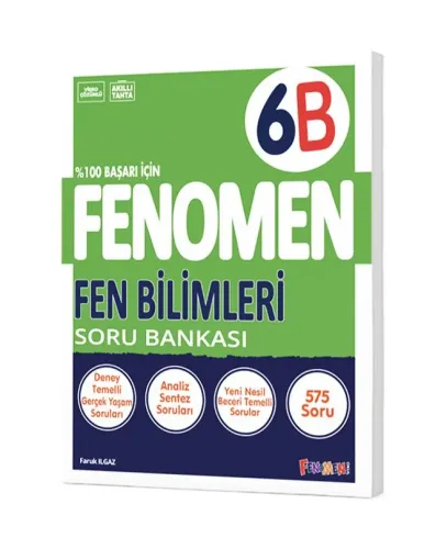 6 FENOMEN FEN BİLİMLERİ (B) SORU BANKASI